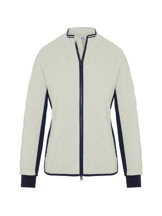 Penguin Ladies Golf Quilted Puffer Jacket - Silver Birch