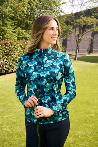 Amy Super Soft Base Layer - Leaf Lagoon