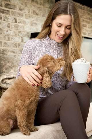 Arusha Long Sleeve Mid Layer - Cocoa Weave