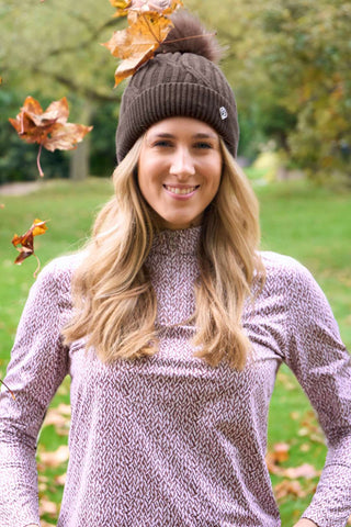 Arusha Long Sleeve Mid Layer - Cocoa Weave