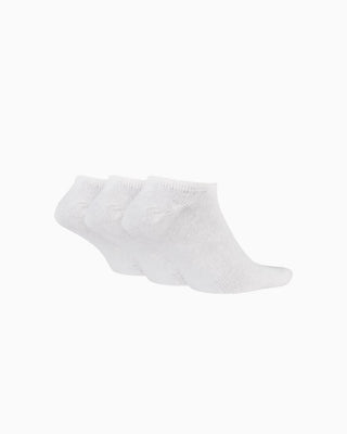 Everyday Cushioned No-Show Trainer Socks (3 Pack) - White
