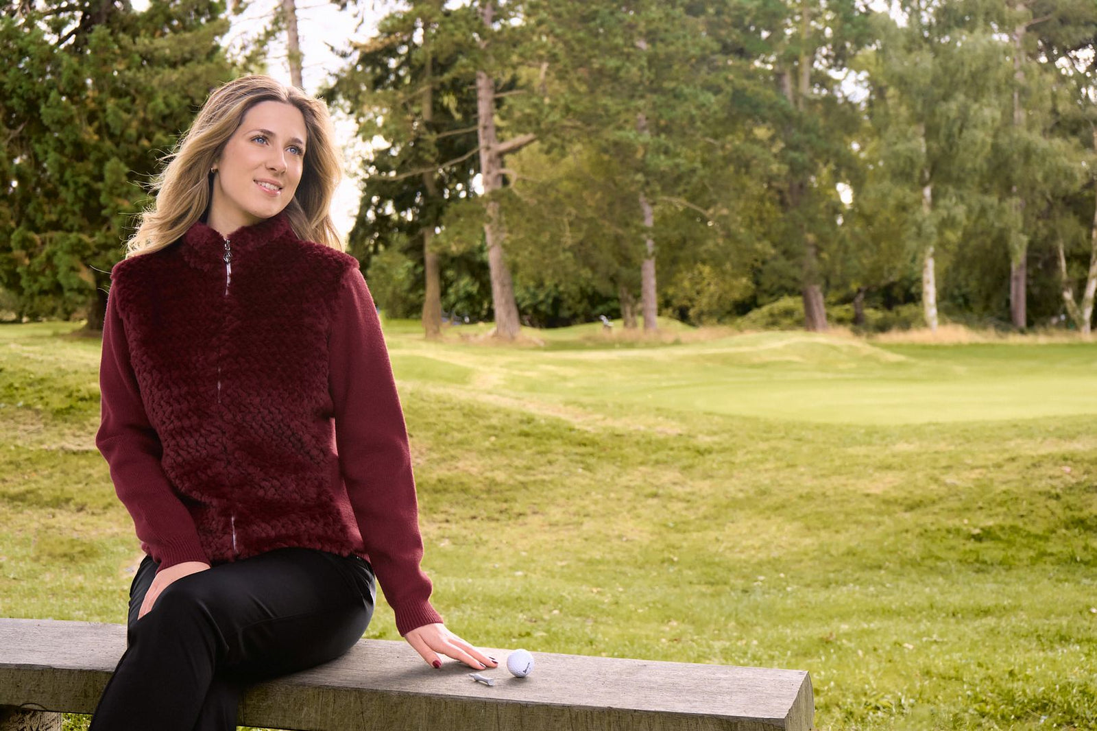 Tail Ladies Golf Darcey Long Sleeve 1/4 Zip Polo - Black – Surprizeshop