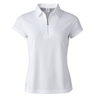 Daily Sports Macy Cap Sleeve Polo Shirt - White