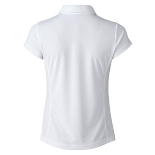 Daily Sports Macy Cap Sleeve Polo Shirt - White