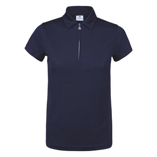Daily Sports Macy Cap Sleeve Polo Shirt - Navy