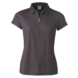 Daily Sports Macy Cap Sleeve Polo Shirt - Black
