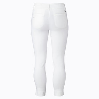 Daily Sports Magic Pull On High Water Ankle Golf Trouser - White