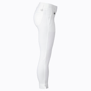 Daily Sports Magic Pull On High Water Ankle Golf Trouser - White
