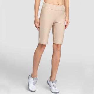 Tail Golf Mulligan Pull On Ladies Golf Shorts 53CM - Sandy