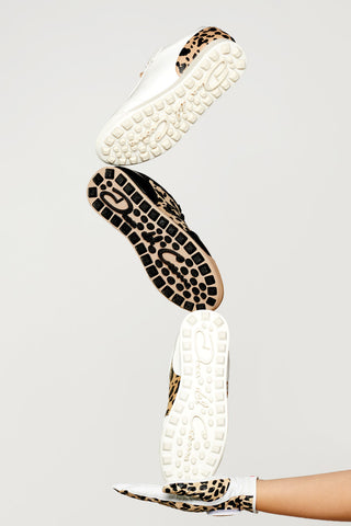 Duca Del Cosma King Cheetah Waterproof Ladies Golf Shoes- White