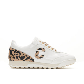 Duca Del Cosma King Cheetah Waterproof Golf Shoes- White