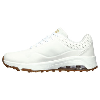 Skechers Go Golf Skech-Air Spikeless Ladies Golf Shoes - White and Gold