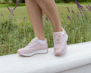 Duca Del Cosma Alexa Waterproof Ladies Golf Shoes- Pink