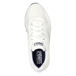 Skechers Go Golf Elite 5 Sport Waterproof Ladies Golf Shoes- White/Navy