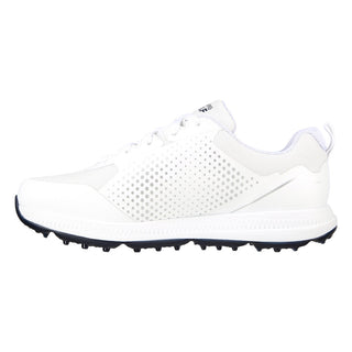 Skechers Go Golf Elite 5 Sport Waterproof Ladies Golf Shoes- White/Navy