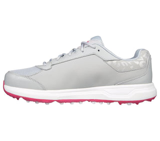 Skechers Go Golf Prime Ladies Golf Shoes- Grey/Pink