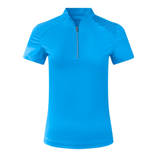 Tail Ladies Golf Ignace Cap Sleeve Top - Destiny Blue