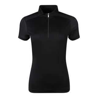 Tail Ladies Golf Nivah 6.5" Sleeve Polo - Onyx