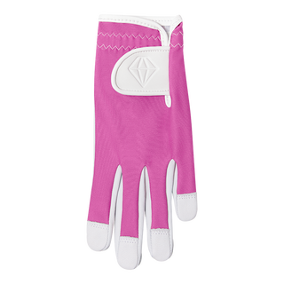 Pure Golf Eden Cabretta Leather Ladies Golf Glove- Azalea