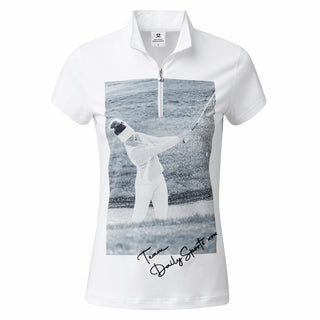 Daily Sports Molise Cap Sleeve Polo Shirt - White