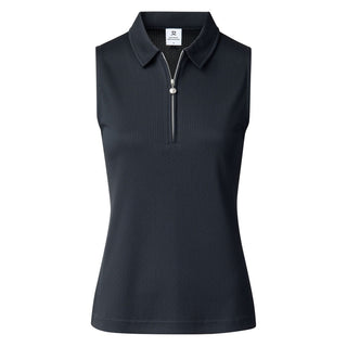 Daily Sports Peoria Sleeveless Golf Polo Shirt  - Navy