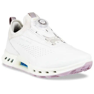 Ecco Ladies Golf Biom C4 Boa Waterproof Golf Shoes- White