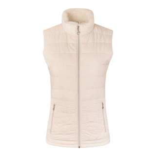 Pure Golf Equinox Fur Golf Gilet - Champagne