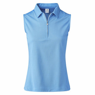 Daily Sports Macy Sleeveless Polo Shirt - Pacific