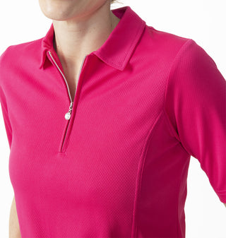 Daily Sports Macy Half Sleeve Polo Shirt - Dahlia
