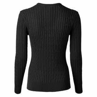Daily Sports Ladies Madelene Knitted Pullover - Black
