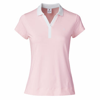 Daily Sports Indra Cap Sleeve Polo Shirt - Light Pink