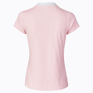 Daily Sports Indra Cap Sleeve Polo Shirt - Light Pink