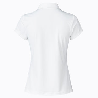 Daily Sports Dina Cap Sleeve Polo Shirt - White