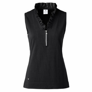 Daily Sports Patrice Sleeveless Polo Shirt - Black