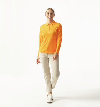 Daily Sports Macy Long Sleeve Polo Shirt - Candied