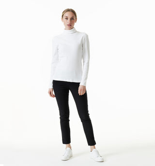 Daily Sports Maggie Long Sleeve Roll Neck -White