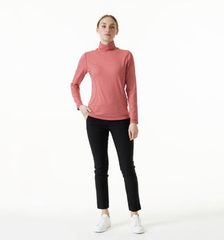 Daily Sports Agnes Long Sleeve Roll Neck - Redwood