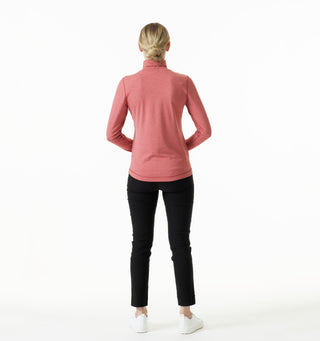 Daily Sports Agnes Long Sleeve Roll Neck - Redwood