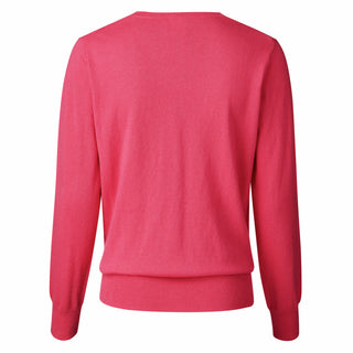 Daily Sports Tea Long Sleeve Pullover - Berry