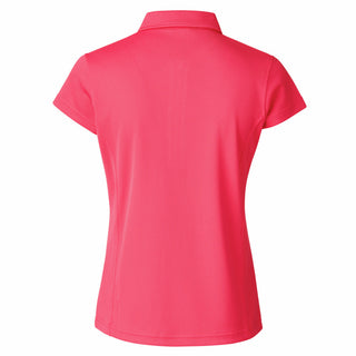 Daily Sports Macy Cap Sleeve Polo Shirt - Berry