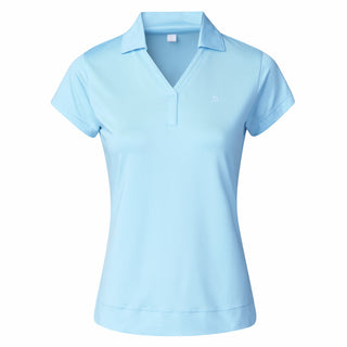 Daily Sports Anzio Cap Sleeve Polo Shirt - Skylight