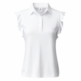 Daily Sports Peillon Sleeveless Polo Shirt - White