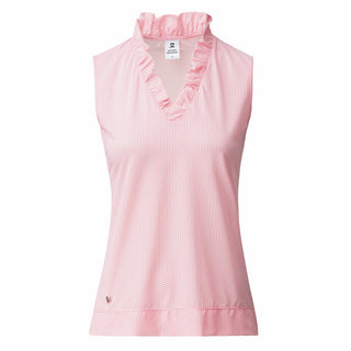 Daily Sports Terni Sleeveless Polo Shirt - Coral