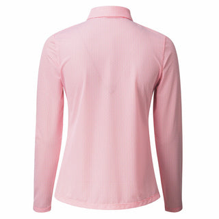 Daily Sports Terni Long Sleeve Polo Shirt - Coral
