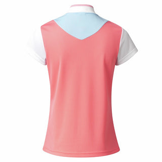 Daily Sports Torcy Cap Sleeve Polo Shirt - Coral