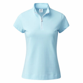 Daily Sports Kim Cap Sleeve Polo Shirt- Skylight