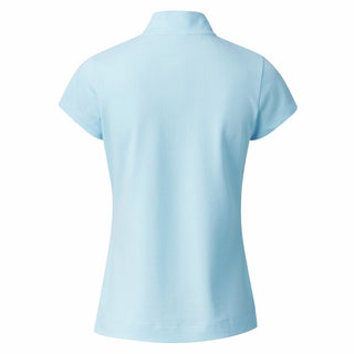 Daily Sports Kim Cap Sleeve Polo Shirt- Skylight
