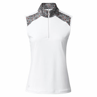 Daily Sports Imola Sleeveless Polo Shirt - White
