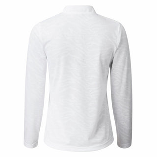 Daily Sports Ajaccio Long Sleeve Polo Shirt - White