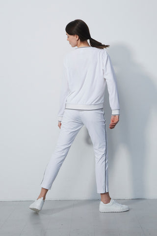 Daily Sports Mare Long Sleeve Sweatshirt - White